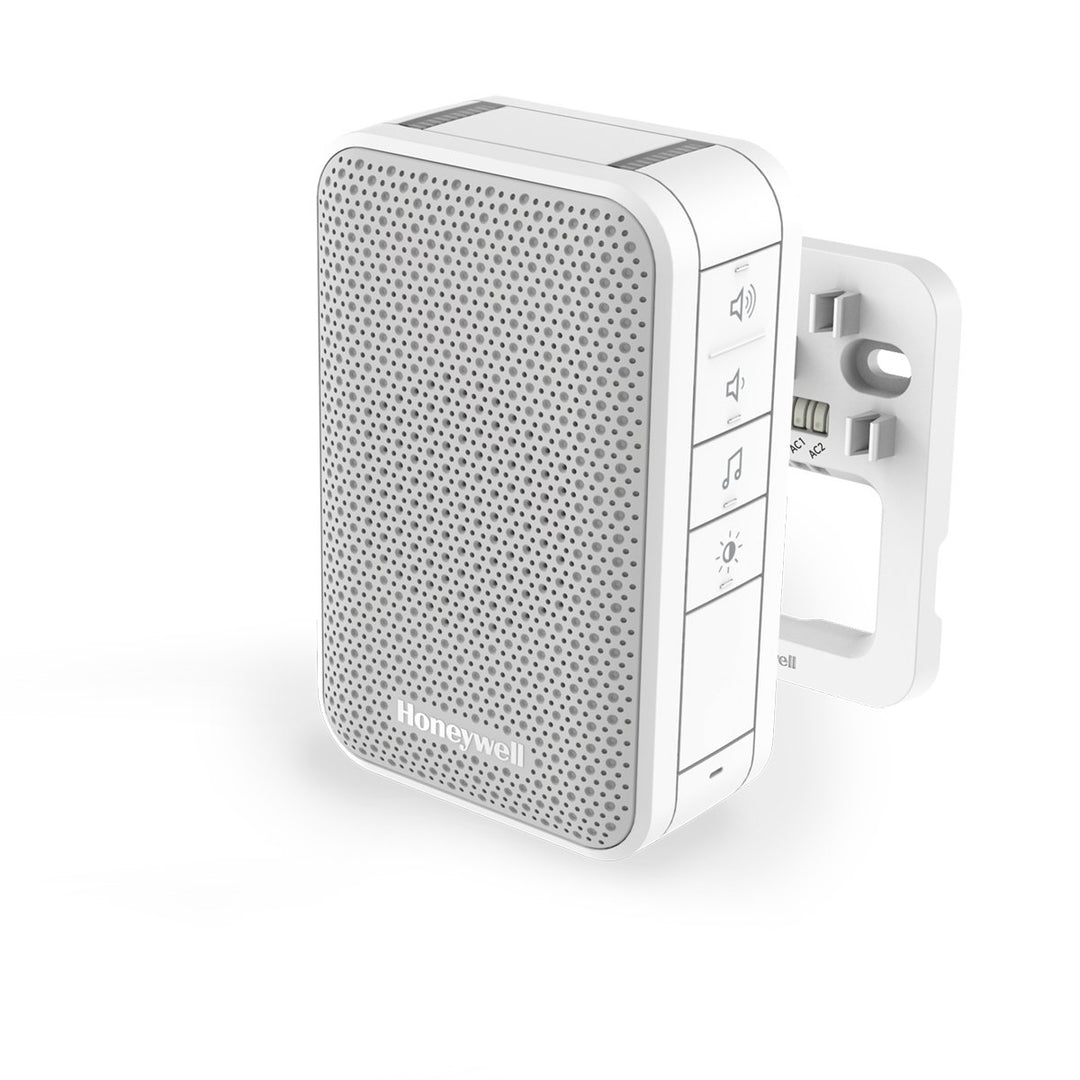 Honeywell Home DW313S Serie 3 verdrahteter Türgong mit LED-Licht (weiss), Weiss, 216 x 115 x 68 verd