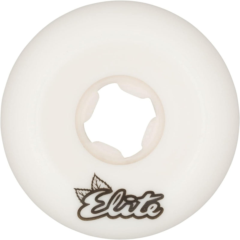 OJ Wheels Elite Hard Line 99a Skateboard-Räder 53 mm Weiss, 53 mm Weiss