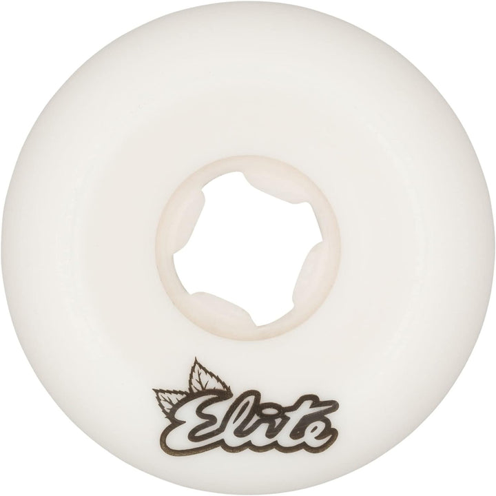 OJ Wheels Elite Hard Line 99a Skateboard-Räder 54 mm Weiss, 54 mm Weiss