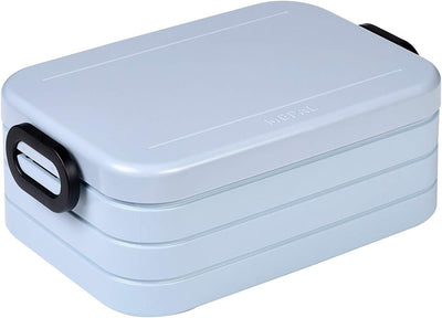 Mepal Bento Brotdose Midi Take A Break - Brotdose mit Bento Box - Für 2 Sandwiches oder 4 Brotscheib