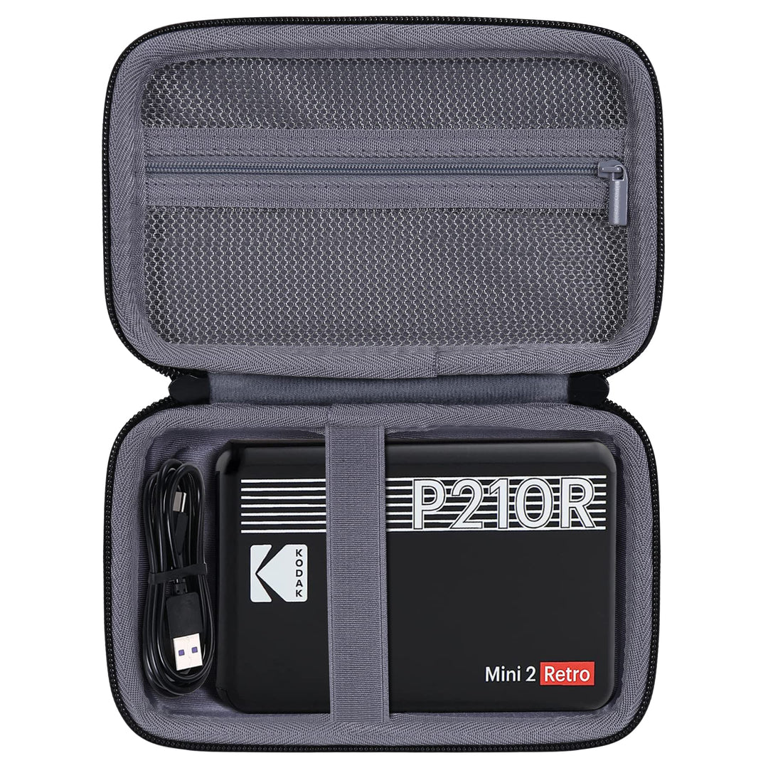 co2CREA Hart Reise Schutz Hülle Etui Tasche für Kodak Mini Shot 2 Retro C210/ Mini 2 Retro P210/ Min