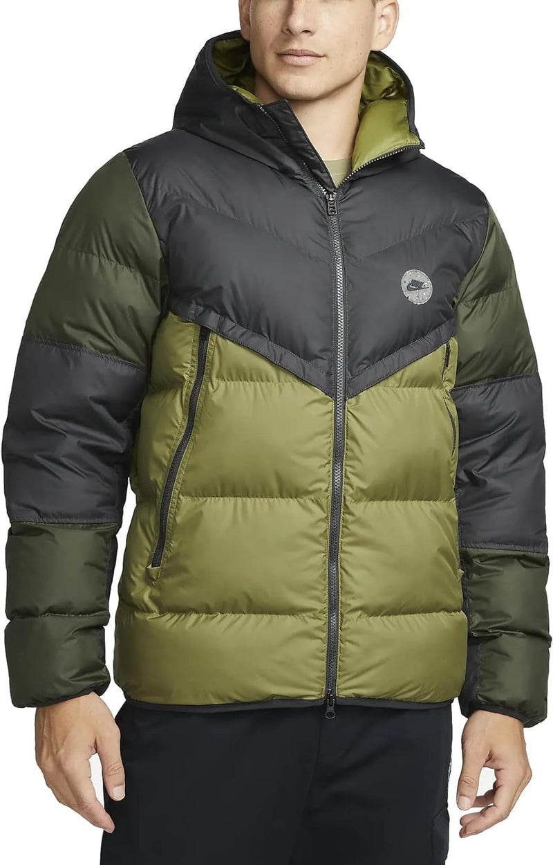 Nike Storm Fit Windrunner Jacket Winterjacke M anthracite/green, M anthracite/green