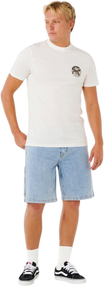 Rip Curl Herren 10emte T-Shirt (1er Pack) S grau, S grau