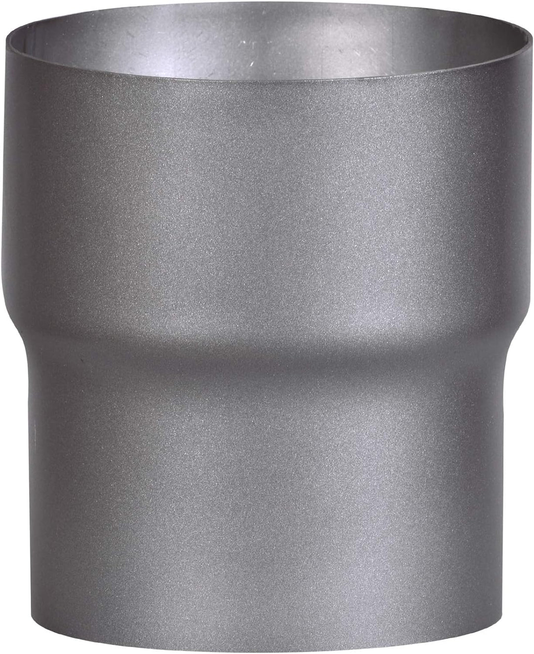 FIREFIX RD150/Ü4 Übergangsstück (Erweiterung) für 2 mm Starke Rauchrohre, dunkelgrau lackiert, von 1