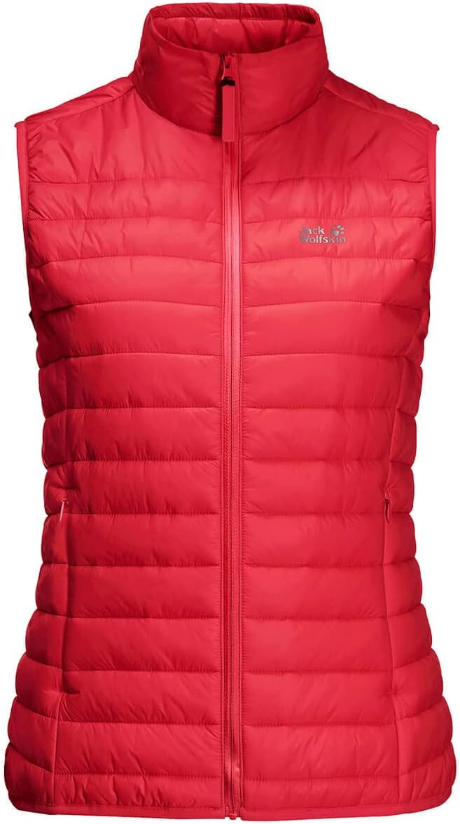 Jack Wolfskin Damen Jwp Weste W Jacke XS tulip red