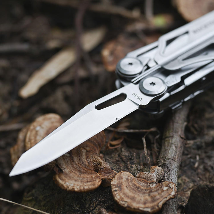 ROCKTOL Multitool, 29-in-1-Multitool-Zange mit austauschbaren Drahtschneidern und Säge, robustes Mul