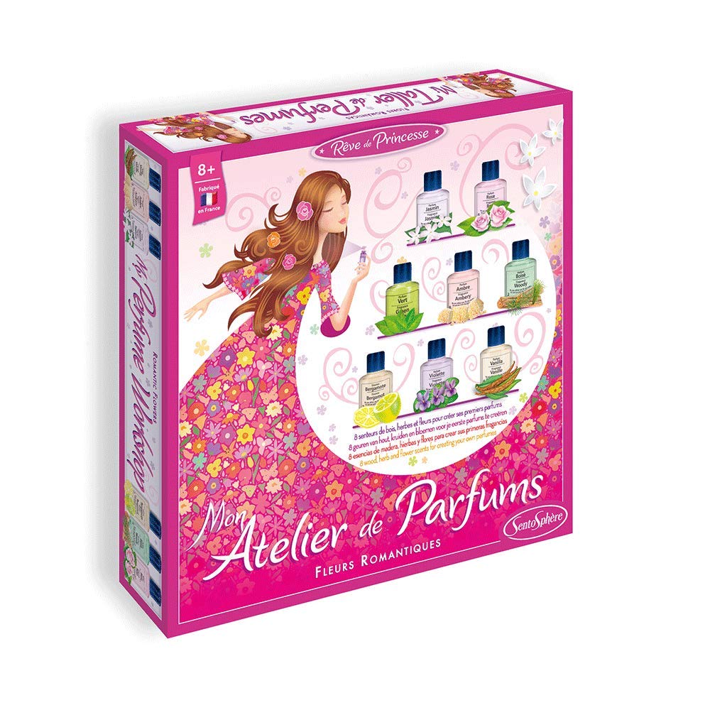 Sentosphère - 141 - Kosmetik-Set - Mein Parfüm-Workshop - Romantische Blumen