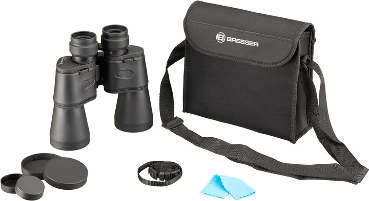Bresser Fernglas Hunter 16x50 kompaktes Porro Fernglas, klein, leicht und ideal für Reisen, mit Mehr