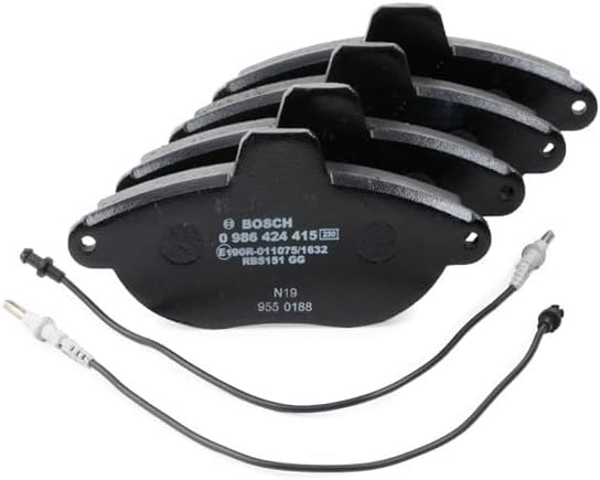 Bosch BP205 Bremsbeläge - Vorderachse - ECE-R90 Zertifizierung - vier Bremsbeläge pro Set