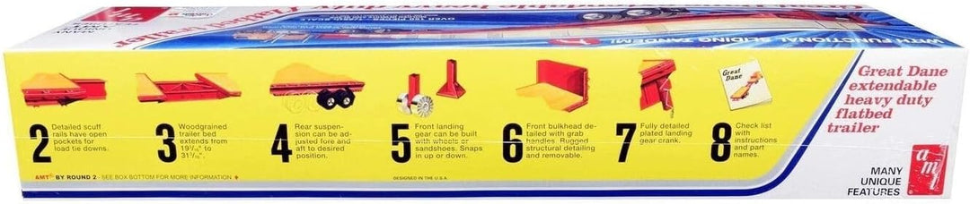 AMT 1/25 Flachbett-Trailer