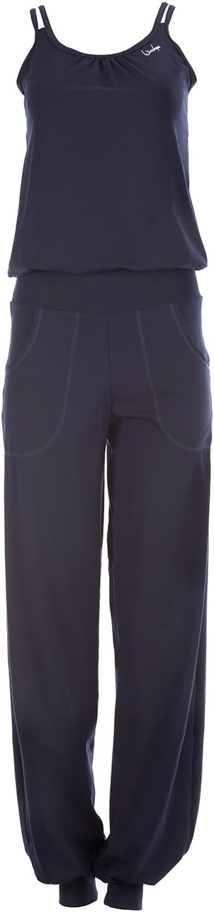 Winshape Damen Jumpsuit WJS1, Fitness Freizeit Sport Yoga Pilates XS night-blue, XS night-blue