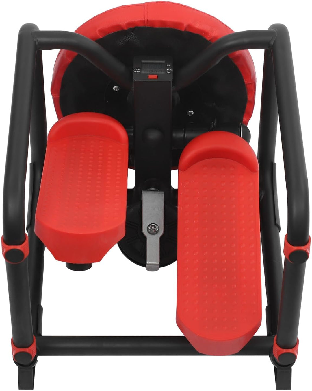 Stepper mit LCD Display, Sitzkissen für zuhause | Stairmaster bis 150 kg, Rutschfeste Pedale, Kompak