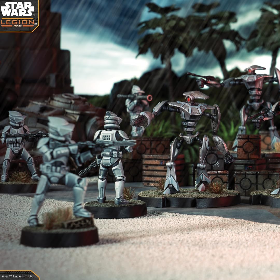 ATOMIC MASS GAMES, Star Wars: Legion – Aqua Droids (Aqua-Droiden), Erweiterung, Tabletop, 2 Spieler,