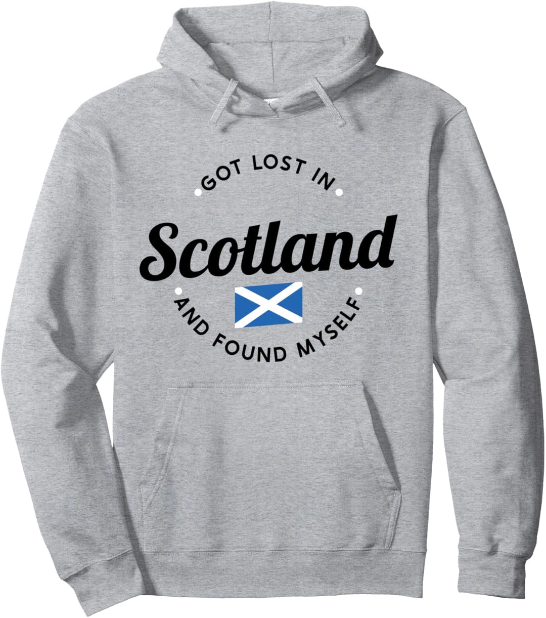 Verloren in Schottland und fand schottische Wurzeln Pullover Hoodie
