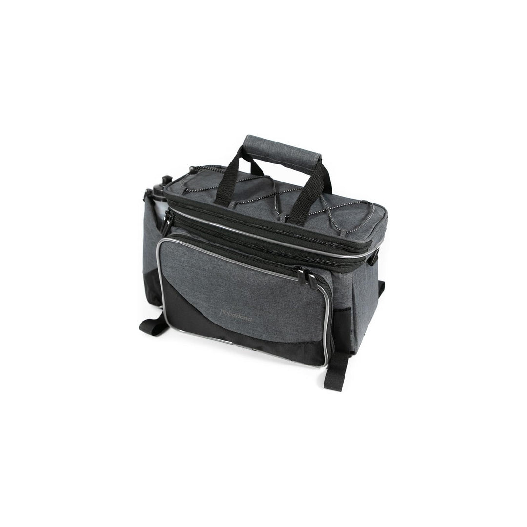 Haberland Unisex – Erwachsene Flexibag Top Gepäckträgertasche, Schwarz, 40 x 24 x 22 cm