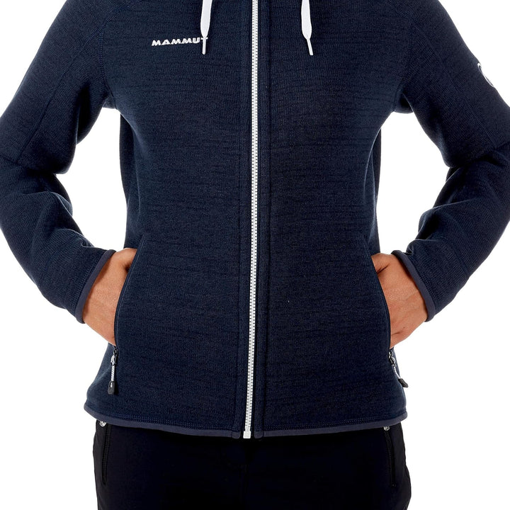 Mammut Damen Trovat Hooded 3in1 Hardselljacke mit Kapuze S Marineblau meliert, S Marineblau meliert