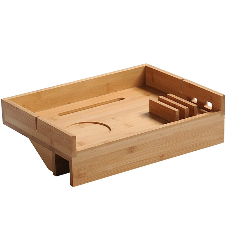 Kesper | Bettablage, Material: Bambus, Masse: 33.7 x 24 x 9.5 cm, Farbe: Braun | 77630