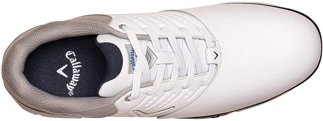 Callaway Herren Chev Mulligan S Waterproof Lightweights 42.5 EU White Navy, 42.5 EU White Navy