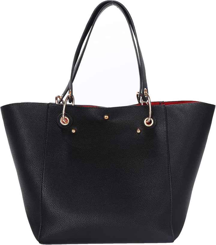 SQLP Damen Henkeltaschen Leder Gross Kapazität Shopper Tasche Student Schultasche Arbeit Handtasche