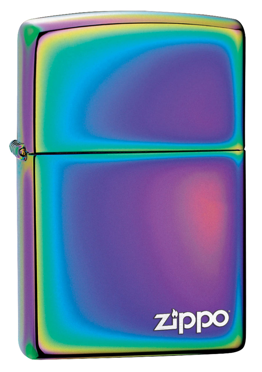 Zippo Feuerzeug – mit Logo, Messing, Spectrum, 3,5x1x5,5 cm, Spectrum
