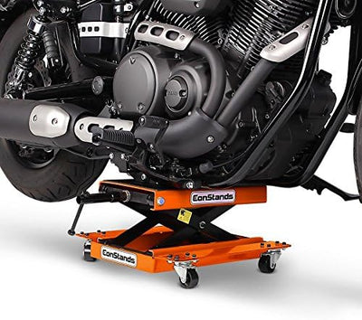 Motorrad Rangierhilfe Hebebühne Lift ConStands M orange