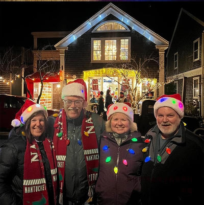 Hifot LED Weihnachtsmütze Erwachsene Nikolausmütze Plüsche Weihnachtsmann Mütze mit Licht Rote Santa
