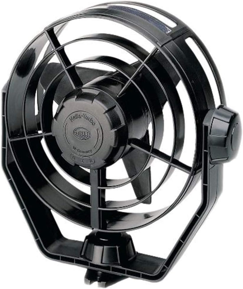 HELLA 8EV 003 361-001 Ventilator - Turbo - 12V - 6.5W - schwarz - Kabel: 1400mm Hella Verpackung 12V