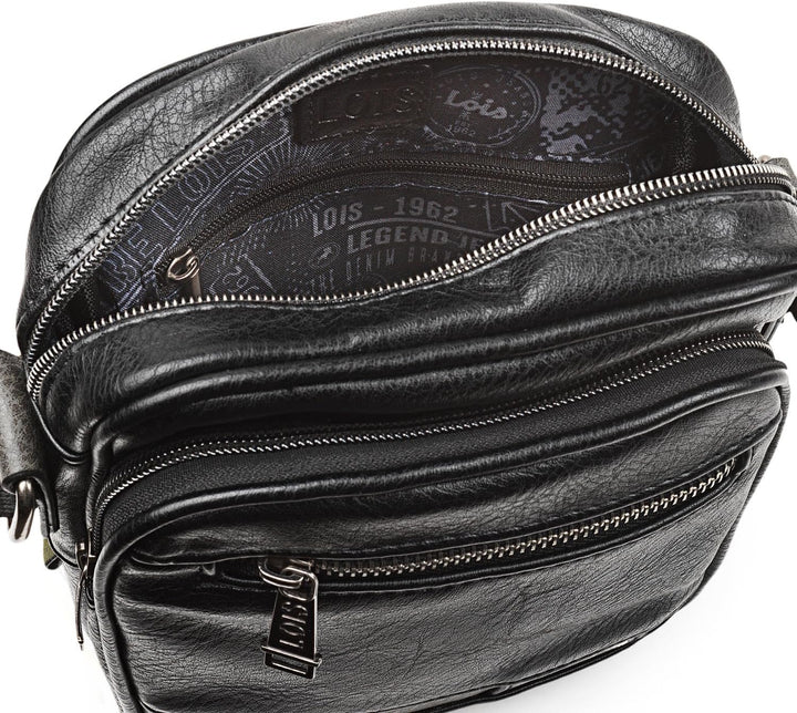 Lois - Umhängetasche Herren Klein mit verstellbarem riemen - Herren Umhängetasche Klein hergestellt