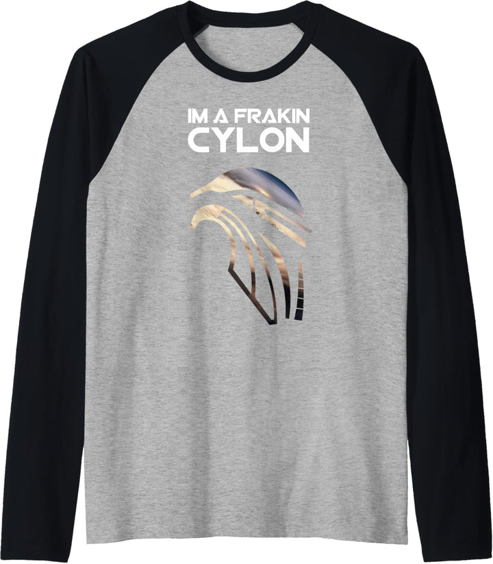 Battlestar Galactica I'm A Frakin Cylon Raglan