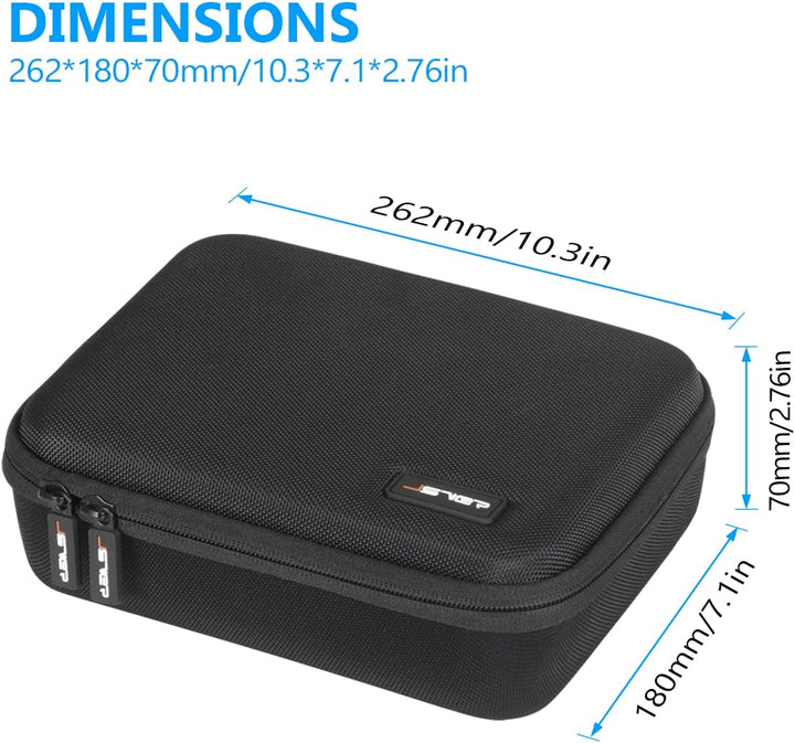 JSVER Tasche für GoPro,Tragetasche für Hero 13/12/11/10/9/8/7, Case Schutztasche für AKASO EK7000 Pr