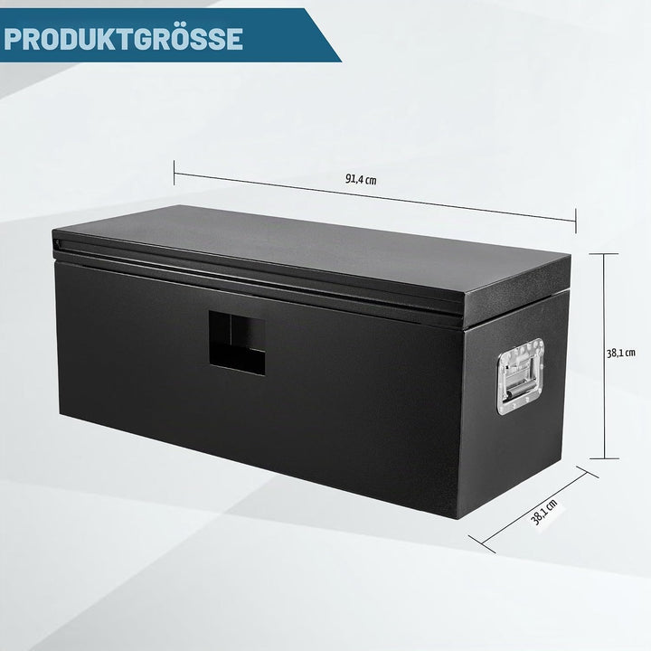 Stahl Werkzeugkasten Für Schwerlast Lkw Ladeflächen, Tür Mit Doppelseitigen Hydraulikstangen Für Anh