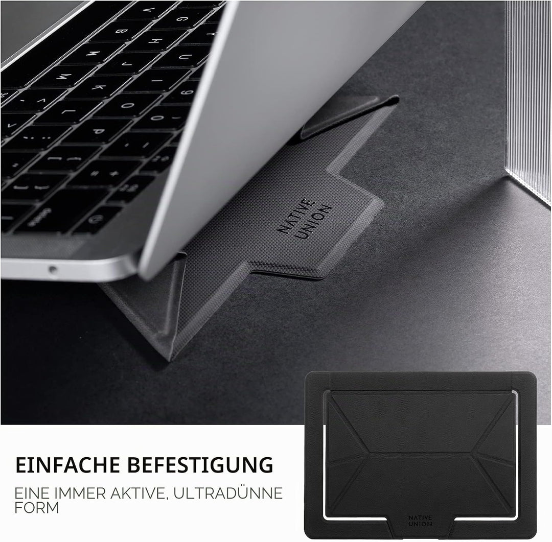 Native Union Rise Laptop Ständer – Ultra-schlanker, tragbarer, Faltbarer Laptop-Ständer - Ergonomisc