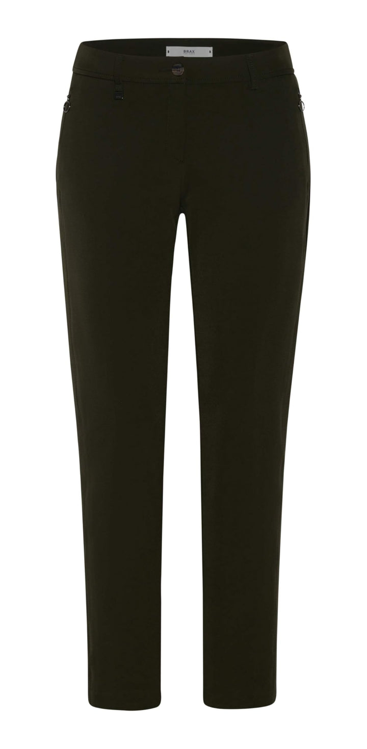 Brax Damen Hose Style Maron S Clean Techno 32W / 32L Dark Khaki, 32W / 32L Dark Khaki