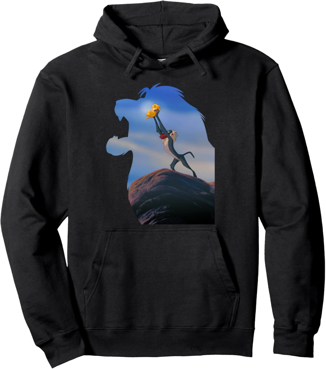Disney Lion King Rafiki Holding Baby Simba Pullover Hoodie