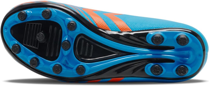 hummel Klettverschluss Turf, Soft Ground, Firm Ground Top Star Fussball Kinder 32 EU Blue Orange, 32