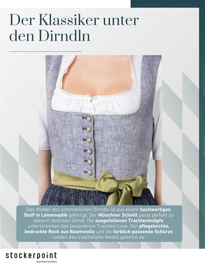 Stockerpoint Damen Eleen Kleid 40 Dunkelblau, 40 Dunkelblau