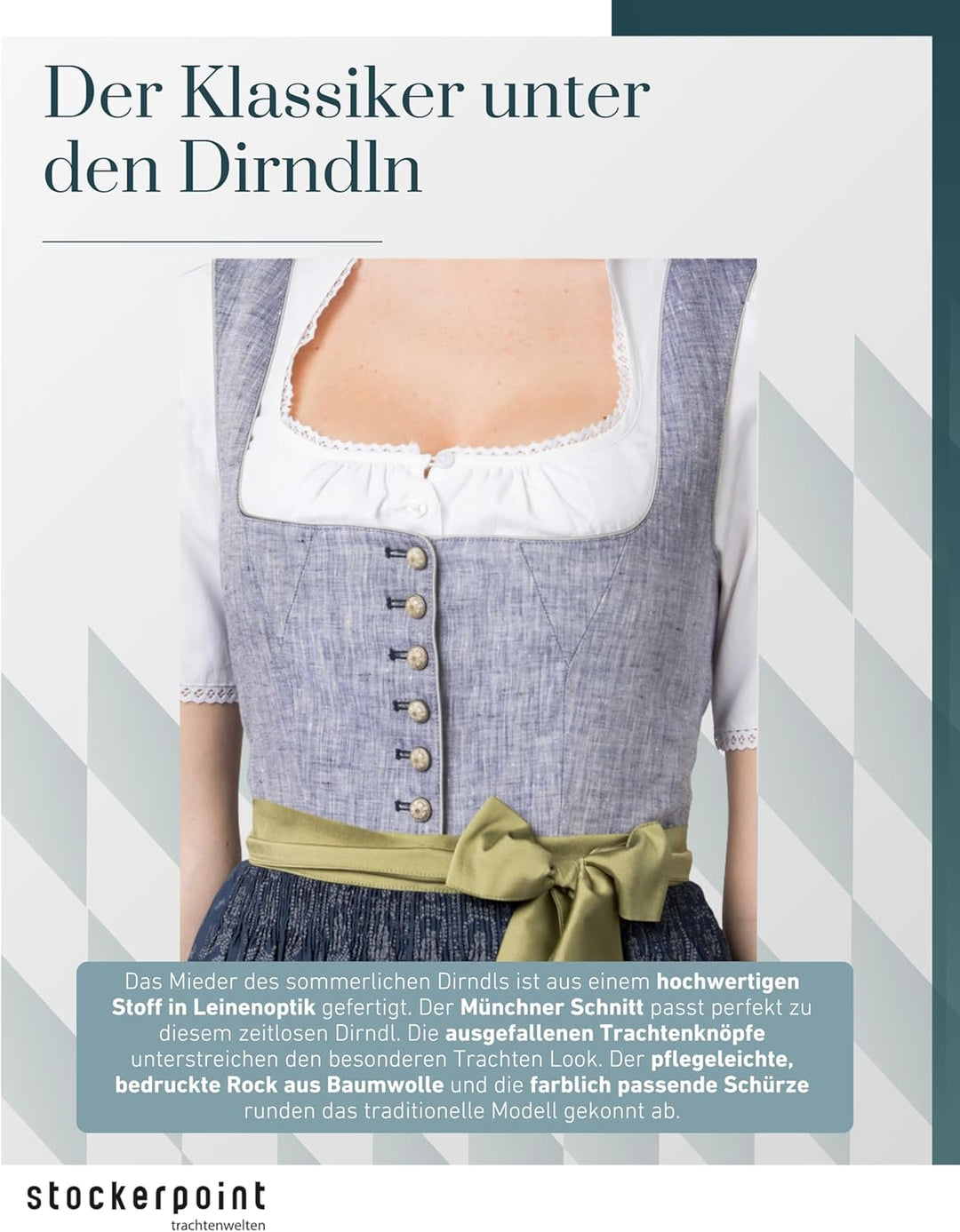Stockerpoint Damen Eleen Kleid 32 Dunkelblau, 32 Dunkelblau