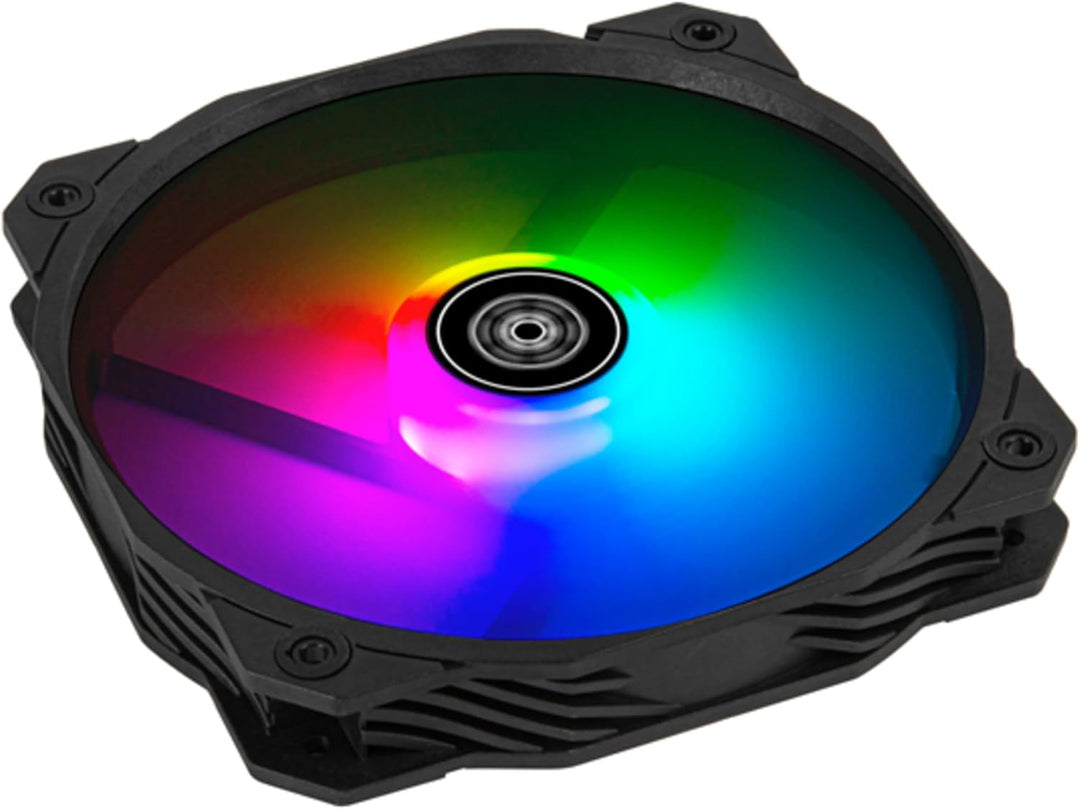 SilverStone SST-SF160B-ARGB - Shark Force Leistungsverstärkter 160-mm-PWM-ARGB-Lüfter 160mm ARGB