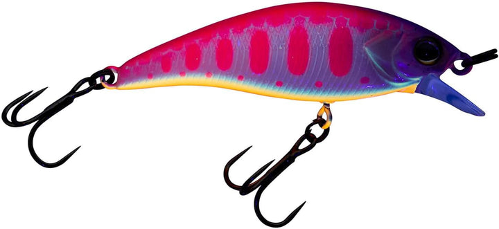 Illex Flat Tricoroll 55 S Wobbler 5,5cm 5,3g Pink Pearl Yamame, Pink Pearl Yamame