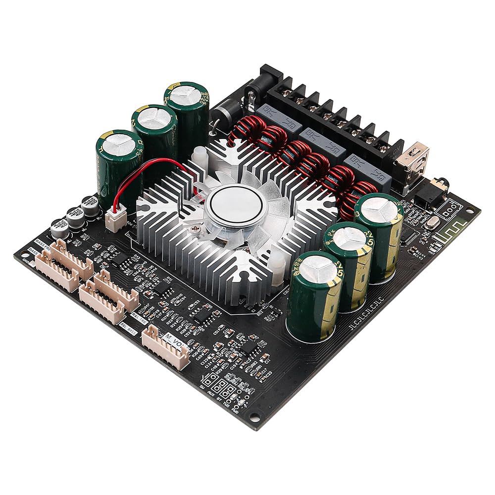 DollaTek TDA7498E Blue Tooth Leistungsverstärkerplatine mit Subwoofer 2.1 Kanal 160 W × 2+220 W 15 V