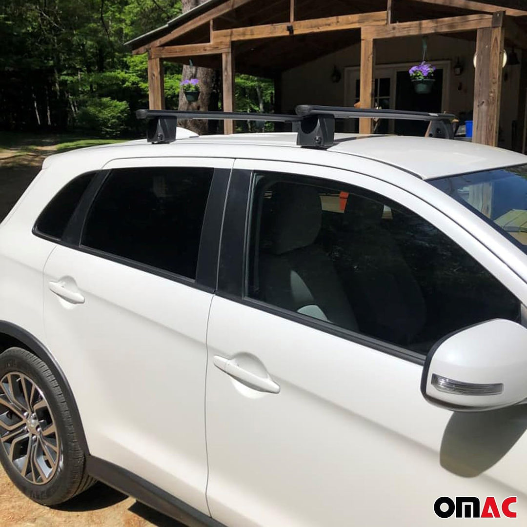 OMAC Dachträger für VW T5 T6 T6.1 Transporter Caravelle Multivan Alu Grau | Abschliessbar, City-Cras
