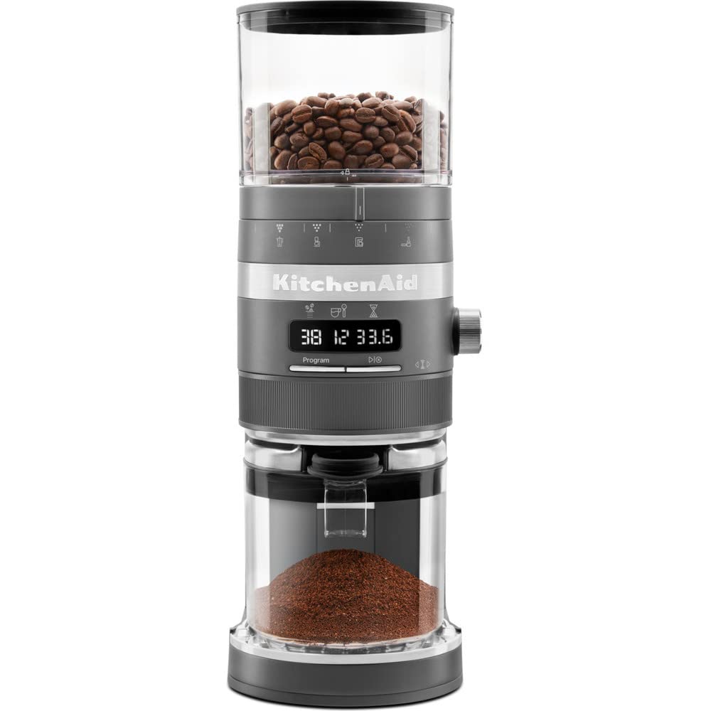 KitchenAid KAFFEEMÜHLE - ARTISAN 5KCG8433 - Dunkelgrau - von French Press bis Espresso 5KCG8433EDG