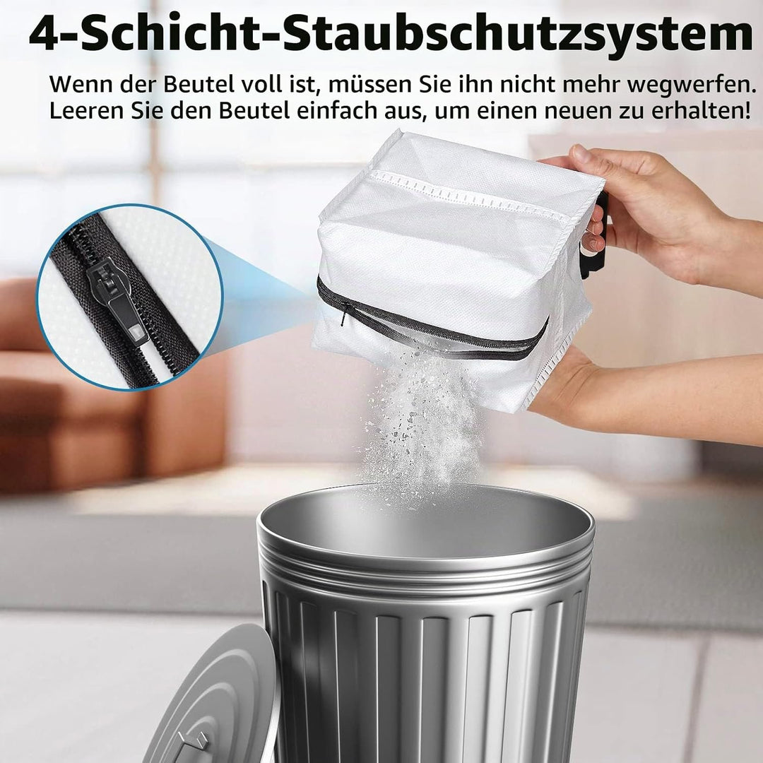Wiederverwendbare Staubsaugerbeutel für allen iRobot Roomba i &amp; s &amp; j Serie Clean Base i1 i1+ i3 i3+