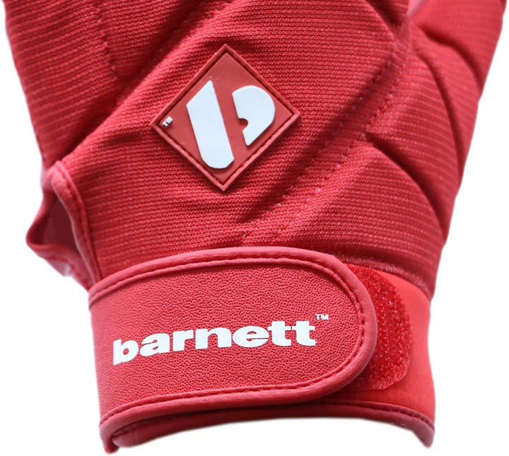 BARNETT FKG-03 Rot High Level Linebacker Fussballhandschuhe, LB, RB, TE S rot, S rot