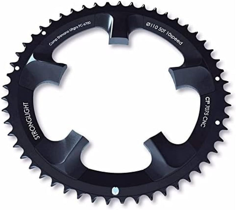 Stronglight Kettenblatt Aussen 10-Fach CT² Shimano Ultegra 6700 110 mm 11 x 11 x 5 cm, 11 x 11 x 5 c