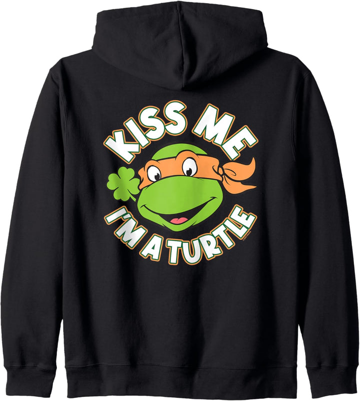 Teenage Mutant Ninja Turtles St. Patrick's Day Kiss Me Kapuzenjacke