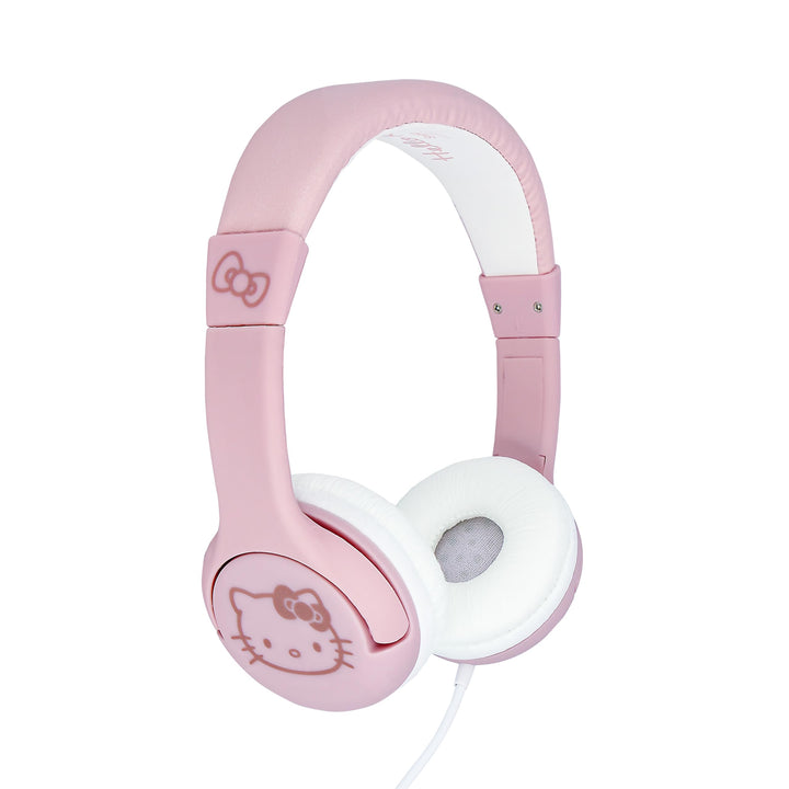 OTL Technoloiges HK1184 Hello Kitty Kopfhörer für Kinder, kabelgebunden, Pink mit Roségold