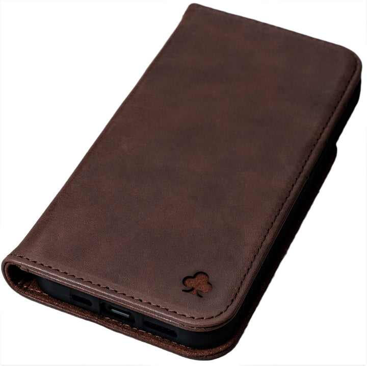 Porter Riley - Lederhülle für Samsung Galaxy S20 Plus. Premium Echtleder Standhülle/Cover/Brieftasch