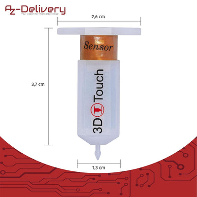 AZDelivery 3 x 3D Touch V3.0 automatischer Nivellierungssensor für 3D Drucker mit verbesserter Druck