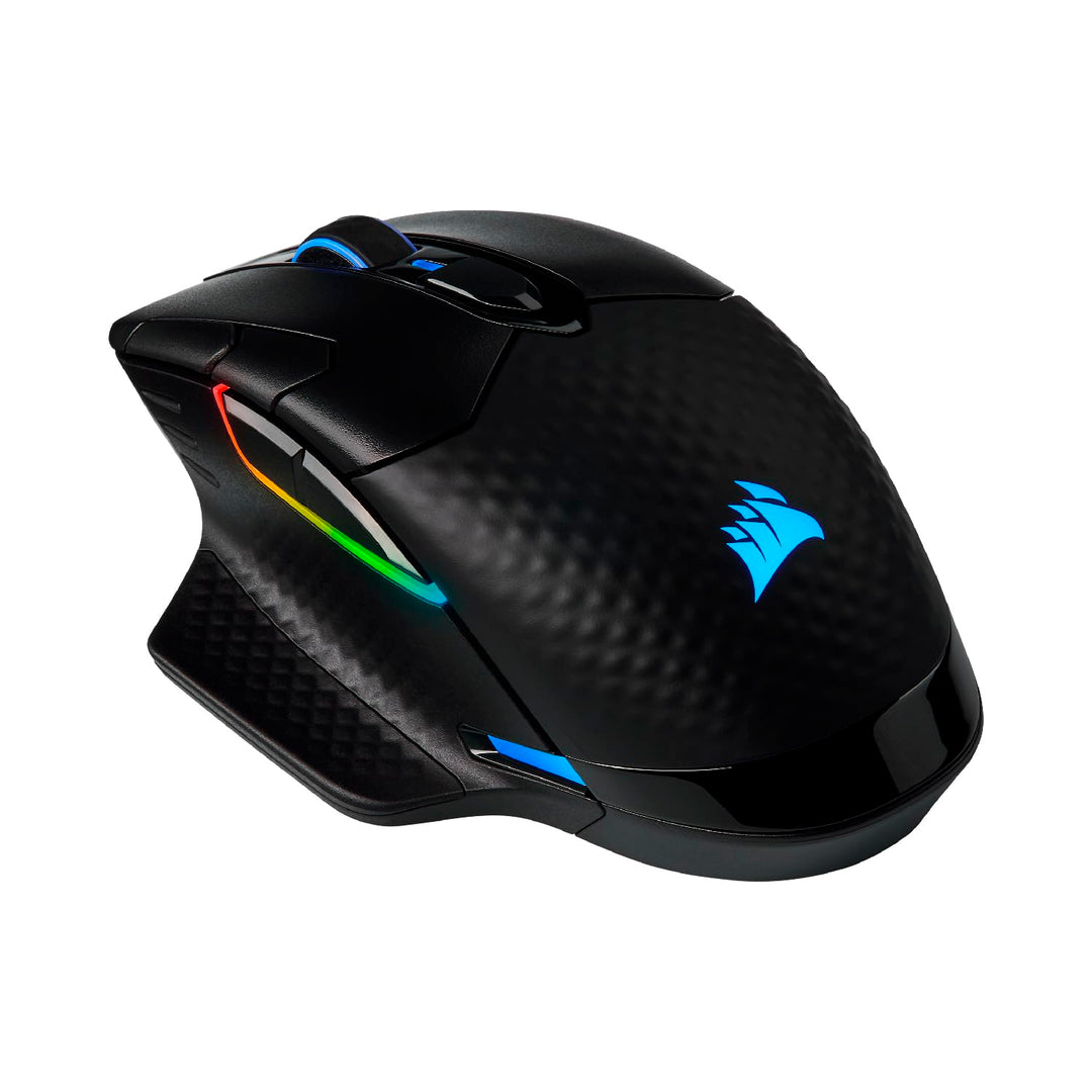 CORSAIR DARK CORE RGB PRO Wireless FPS/MOBA Gaming Maus - 18.000 DPI - 8 Programmierbare Tasten - Su